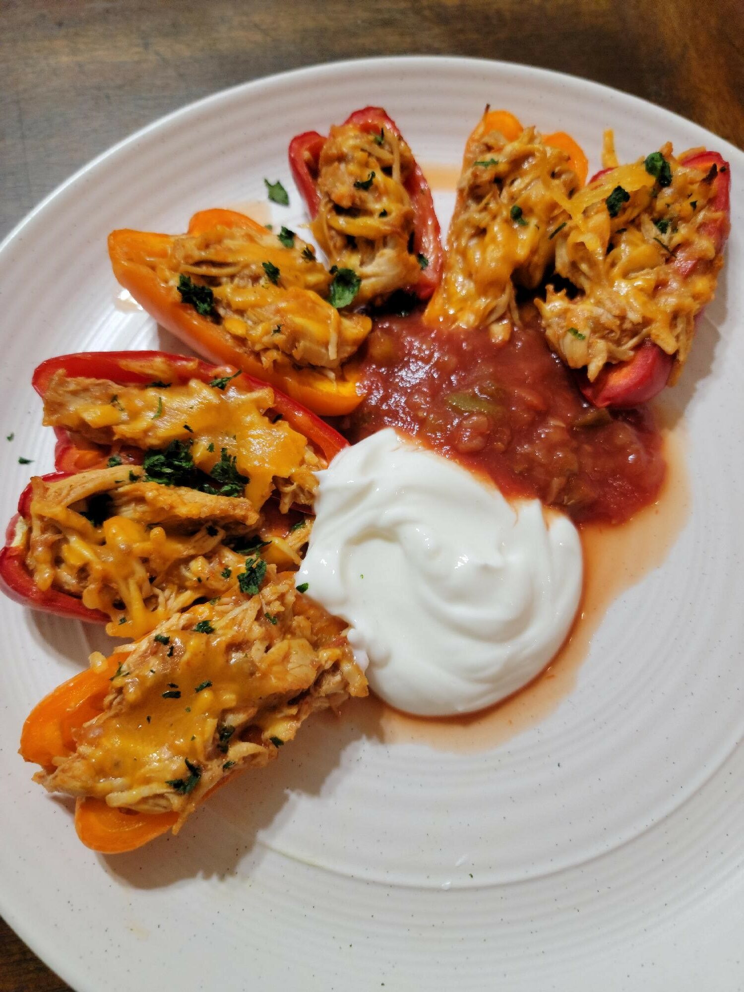 Mini Bell Pepper Nachos